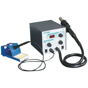 Quick - 706W zestaw lutowniczy stacja 50W + HOT AIR 580W