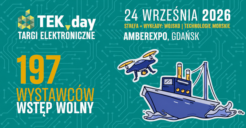 TEK.day Targi Elektroniczne – 24 września 2026, AMBEREXPO Gdańsk